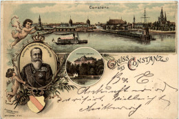 Gruss Aus Konstanz - Litho - Konstanz