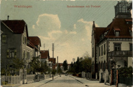 Waiblingen - Bahnhofstrasse Mit Postamt - Waiblingen