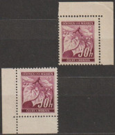 079/ Pof. 24 Light Lilac (very Rare), Corner Stamps - Nuovi