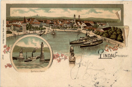 Gruss Aus Lindau - Litho - Lindau A. Bodensee