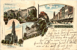 Gruss Aus Göttingen - Litho - Goettingen