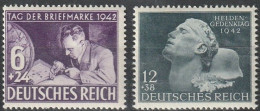 1942 // 811,812 (*) - Unused Stamps