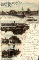 Gruss Aus Konstanz - Litho - Konstanz