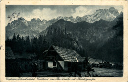 Gesäuse, Johnsbachtal, Gasthaus Zur Bachbrücke Mit Hochtorgruppe - Admont