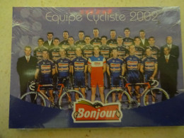 Cyclisme Equipe Bonjour Complète 2002 Velo - Ciclismo