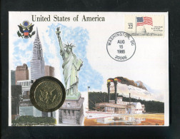 "USA" 1985, Numis-Brief (L1145) - Lettres & Documents