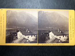 Seeberg Von Buchau Am Achensee - Photo Auf Dickem Karton - Stereokarte - Achenseeorte