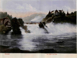 Schafhausen Rheinfall - Klappkarte - Neuhausen Am Rheinfall