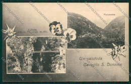 Verbania Cavaglio San Donnino Saluti Da Cartolina QQ5735 - Verbania