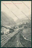 Aosta Bard Stazione Cartolina QQ6162 - Aosta