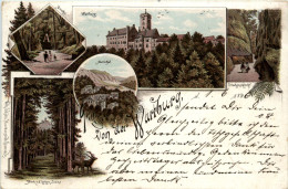 Gruss Von Der Wartburg 1896 - Litho - Eisenach - Eisenach