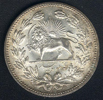 Iran, 5000 Dinars AH 1320, Silber, XF+ - Iran