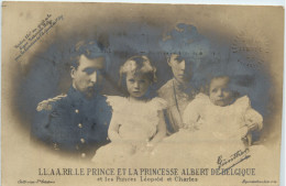 Le Princeet La Princesse Albert De Belgique - Familles Royales