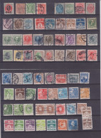 Danemark, Petite Collection De 125 Timbres Anciens( SN24/79/1) - Verzamelingen