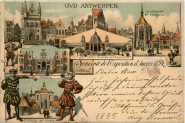 Oud Antwerpen - Litho 1895 - Antwerpen