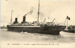 Le Havre - Dampfer La Savoie - Dampfer