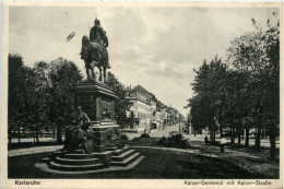 Karlsruhe - Kaiser Denkmal - Karlsruhe