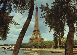 75-PARIS LA TOUR EIFFEL ET LA SEINE-N°T1119-D/0033 - Eiffelturm