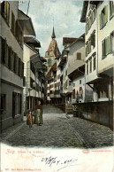 Zug - Gasse In Der Altstadt - Zoug