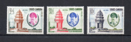 CAMBODGE  PA  N° 15 à 17   NEUFS SANS CHARNIERE   COTE  9.70€    CHEF DE L'ETAT - Kambodscha