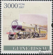 Guinea-Bissau 3627 (kompl. Ausgabe) Postfrisch 2007 Dampflokomotiven - Guinea-Bissau