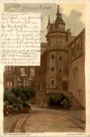 Dessau - Schlosshof Litho - Dessau