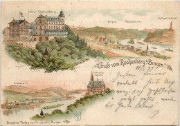 Gruss Vom Rochusberg Bei Bingen - Litho - Bingen