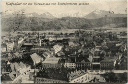 Klagenfurt, Mit Den Karawanken V. Stadtpfarrturm - Klagenfurt