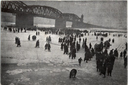 Mainz - Zugefrorener Rhein 1929 - Mainz