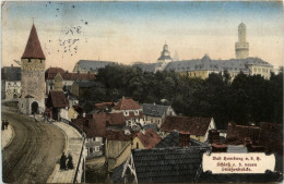 Bad Homburg, Schloss A.d. Neuen Strassenbrücke - Bad Homburg