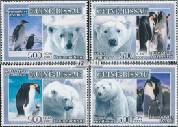 Guinea-Bissau 3562-3565 (kompl. Ausgabe) Postfrisch 2007 Polarjahr, Pinguine, Eisbären - Guinea-Bissau