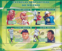 Guinea-Bissau 3466-3469 Kleinbogen (kompl. Ausgabe) Postfrisch 2007 Berufssportler - Guinea-Bissau