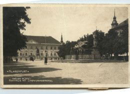 Klagenfurt, Neuer Platz, Rathaus Mit Lindwurmdenkmal - Klagenfurt