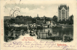 Rotterdam - De Spoorbrug - Prägekarte - Rotterdam