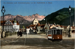Bozen - Talferbrücke - Strassenbahn - Bolzano