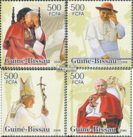 Guinea-Bissau 3436-3439 (kompl. Ausgabe) Postfrisch 2006 Papst Johannes Paul II - Guinea-Bissau
