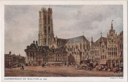 Cathedrale De Malines En 1833 - Mechelen