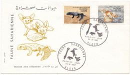 ALGERIE - ALGERIA - BUSTA FDC  -1967 - Algérie (1962-...)