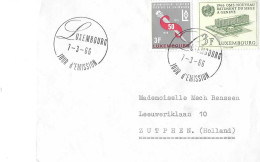 Postzegels > Europa > Luxemburg > 1944-.... > 1961-70 > Brief Met 724 En 725 (16913) - Lettres & Documents