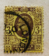 GRANDE-BRETAGNE : Roi Édouard VII - 1911, GROS DÉFAUT - Used Stamps