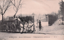 Suresnes - Telegraphistes Militaires   -  CPA °J - Suresnes