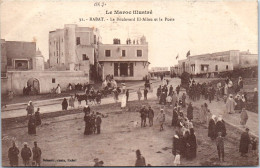 MAROC - RABAT - Le Boulevard El Allou Et La Poste  - Rabat