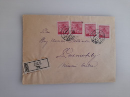 1945. Registered. - Briefe U. Dokumente