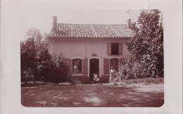 Carte Photo  D'une Maison  à Saint Martory De 1933 - Altri & Non Classificati