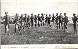 NOUVELLE CALEDONIE - Canaques Avec Sagailles En Tenue De Guerre  - Nouvelle Calédonie