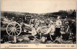 MILITARIA 1914-1918 - L'artillerie Russe En Action  - Guerre 1914-18