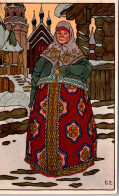 RUSSIE - Type De Femme Russe (illustrateur Signee - RARE) - Russie