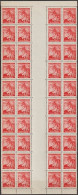 089/ Pof. 22, Vertical Strip With Interarchs, Print Plate 1+2 - Unused Stamps
