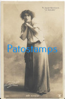 227361 ARTIST SARAH BERNHARDT FRANCE ACTRESS THEATER MLLE DUFRENE POSTAL POSTCARD - Artistas