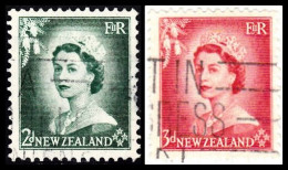 1954 - 1957 - NUEVA ZELANDA - ISABEL II - YVERT 330,331 - Sonstige & Ohne Zuordnung